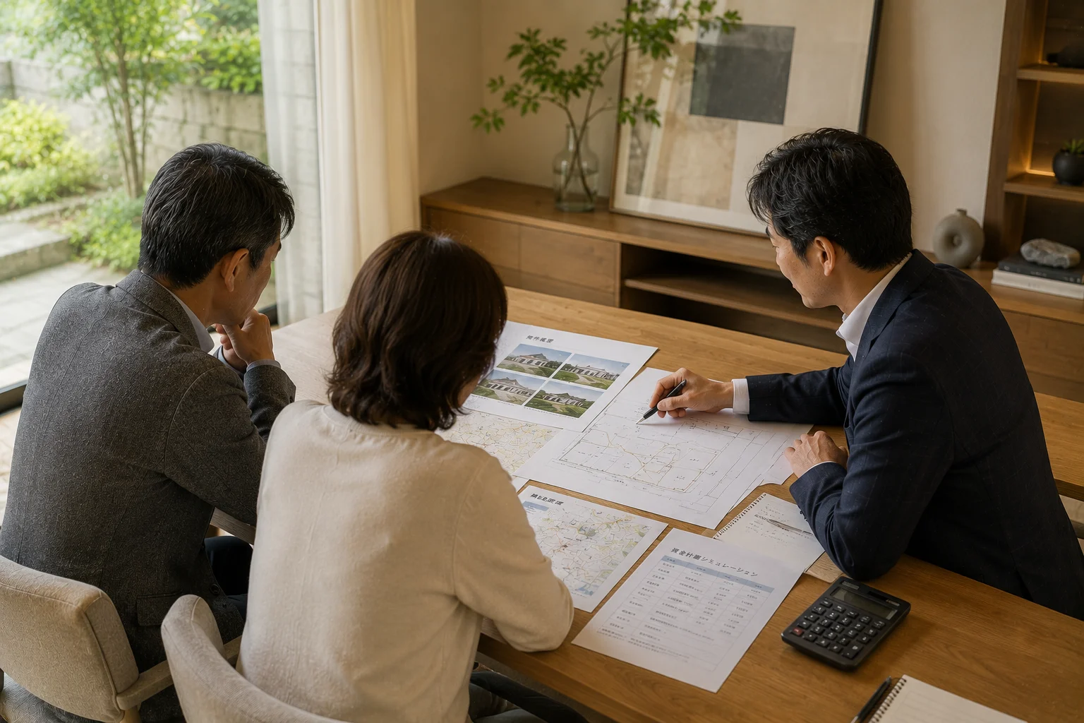 所有地に、自宅を建てるか賃貸併用にするか判断したい