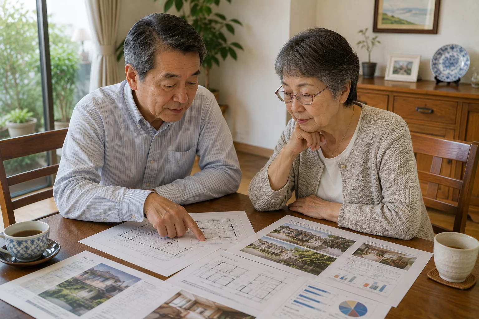 広すぎる自宅を、住み替えるか残すか判断したい