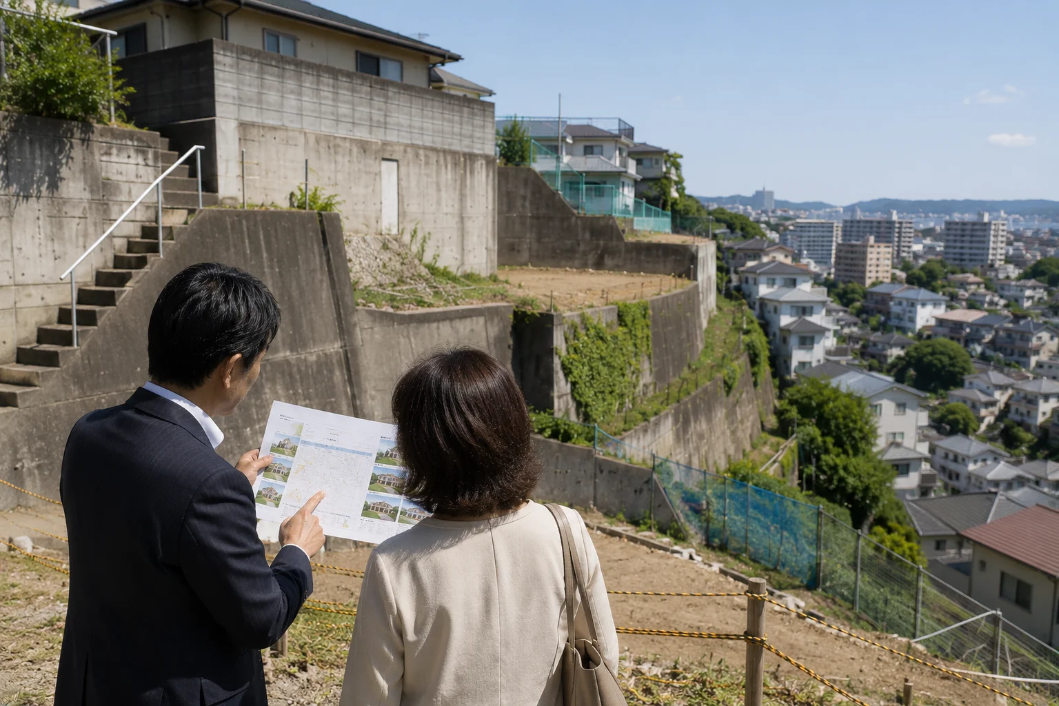 神戸の坂地・狭小地・変形地を、売るか建てるか判断したい