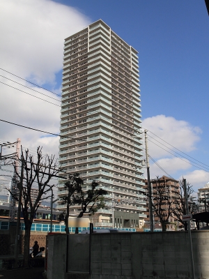 【中古住宅・リノベーション用　中古マンション】神戸市灘区灘北通10　ワコーレ神戸灘タワー　3300万