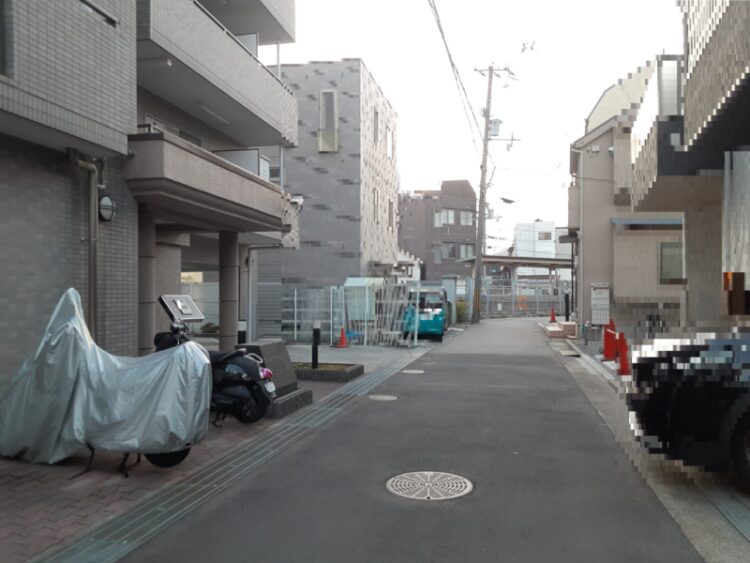 兵庫区和田宮通3　中古マンション　1600　接道
