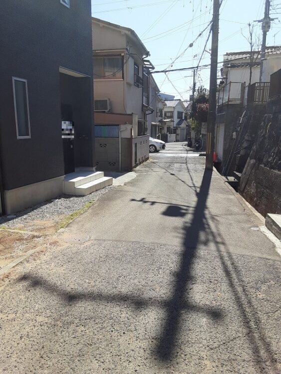 中古　2398　須磨区禅昌寺町1 　接道