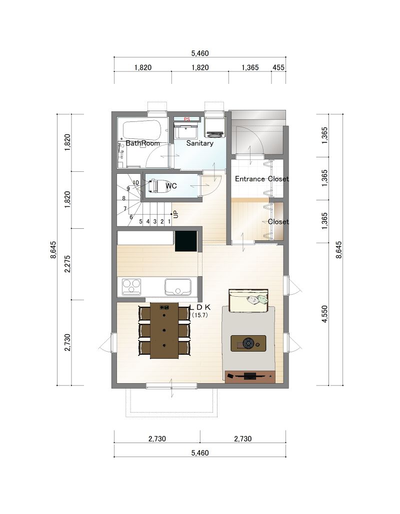 3LDK / 25坪～30坪未満 / 2000万円台 (12374 ) | 神戸の注文住宅