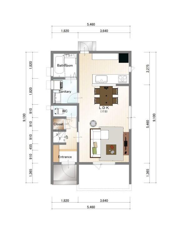 3LDK / 20坪～25坪未満 / 2000万円台 (17697 ) - 神戸の注文住宅
