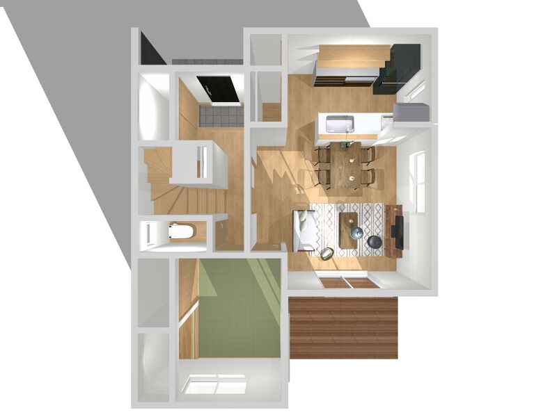3LDK / 35坪～40坪未満 / 3000万円台 (70203 ) - 神戸の注文住宅